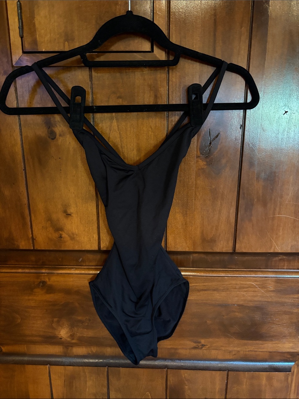 🖤 Ballet Rosa Classic Black Cross-back Leotard